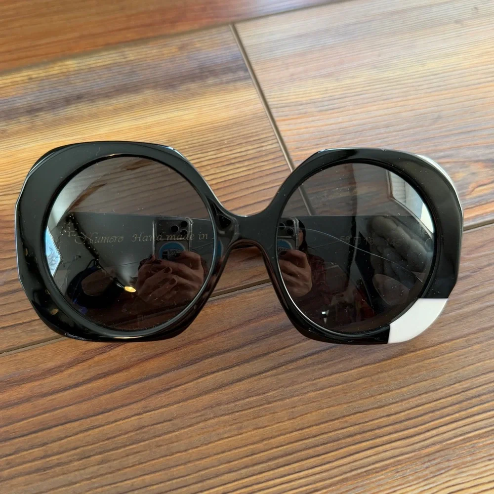 Made in Italy Numero Biella Oversized Sunglasses